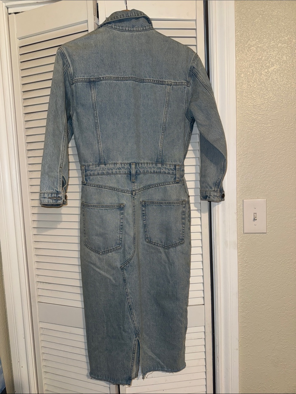 Etica x Free People Lotta Denim Midi Shirtdress - S - Picture 4 of 5